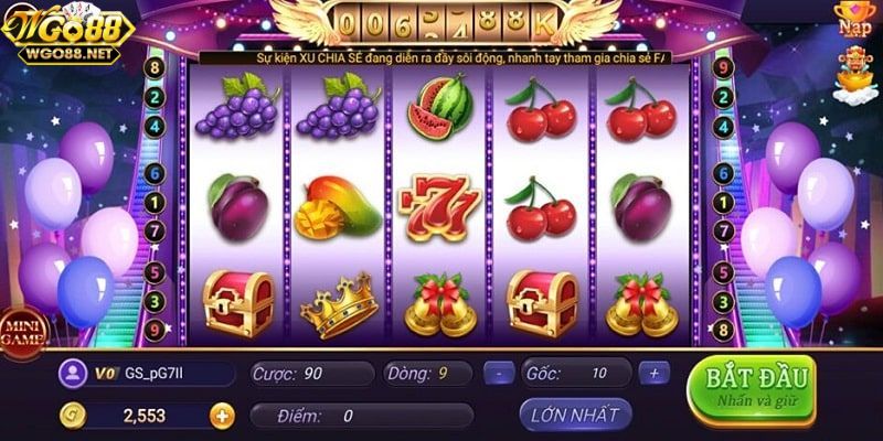 Giao diện game sống động